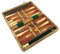 Fair trade Wooden Folding 10 Backgammon set