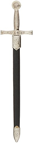 Denix Silber Trim Excalibur Brieföffner mit Scheide