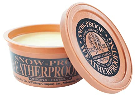 Fiebing's Snow Proof Original Weatherproofing Paste, 3 oz