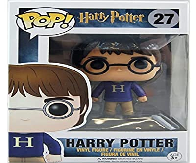 Funko POP! Bobblehead Harry Potter - Harry In Sweater - Vinyl-Sammelfigur - Geschenkidee - Offizielle Handelswaren - Spielzeug Für Kinder Und Erwachsene - Movies Fans - Modellfigur Für Sammler