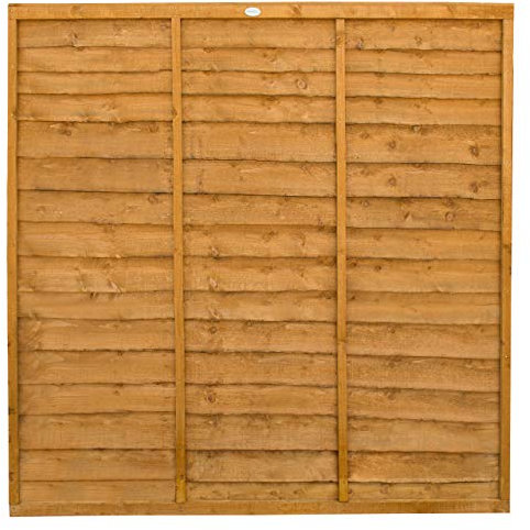 Forest Garden Trade Lap Fence Panel 1.83 m High (6 x 6) - Pack of 7