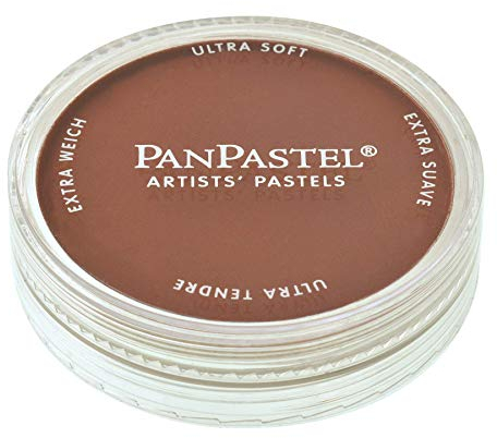 PanPastel Ultra Soft Artist Paste, Pastel, Burnt Sienna Shade, 1 Count (Pack of 1)