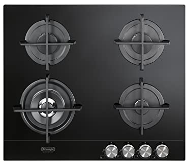 DE LONGHI NSL460N PIANO COTTURA IN VETROCERAMICA 60 CM 4 FUOCHI GRIGLIE GHISA