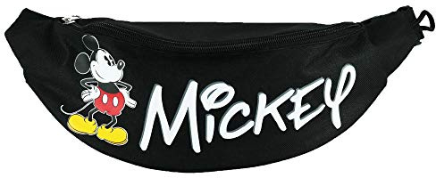 Disney mickey mouse hüfttasche, schwarz