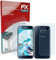 atFoliX Schutzfolie kompatibel mit Samsung Galaxy S6 Edge Folie, ultraklare und flexible FX Displayschutzfolie (3er Set)