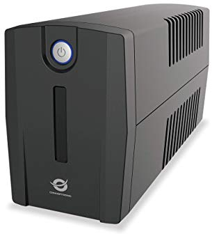 SAI 850VA CONCEPTRONIC 480W 2 SHUCKO PROTECCION PUERTO LAN MODEM