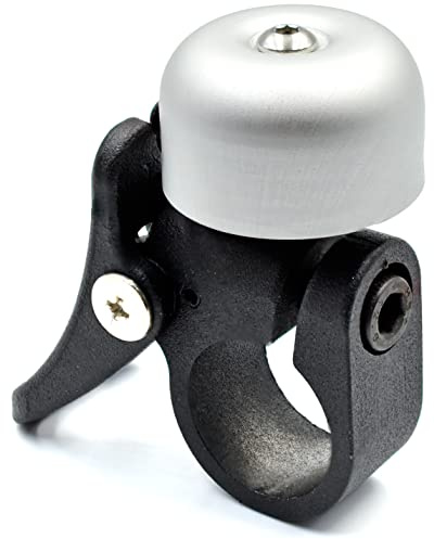 myBESTscooter - Campanello per Monopattino Elettrico Xiaomi M365 1S Essential PRO 2 Model 3 (Argento)