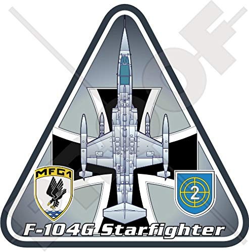 F-104 Starfighter DEUTSCHLAND Marine Lockheed-MBB F-104G Deutsch Navy Marineflieger, Messerschmitt-Bölkow-Blohm Vinyl Sticker, Decal Aufkleber