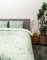 Kayori Tomi Bettwäsche Satin Baumwolle 135 x 200cm+80x80 Farbe Grün Green
