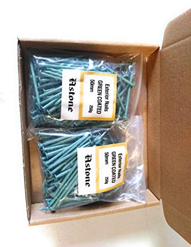 Astone Green Coated Exterior Nails (500g x 50mm)