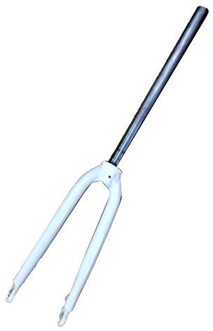 SLRMKK Fourche de Suspension de vélo, Fourche Avant de VTT de 20 Pouces, Fourche Avant de vélo Frein à Disque de Pilier B/Tube Vertical 28,6 * 350/456 mm/pignon Ouvert 100 mm/matériau en alliag