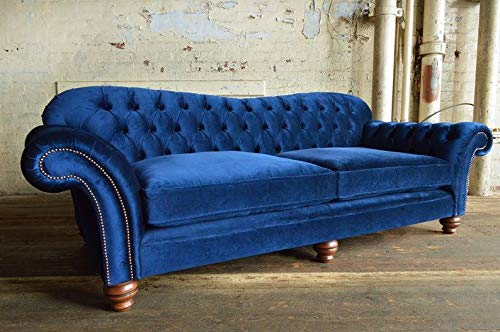jvmoebel XXL Big Sofa Couch Chesterfield Designer Couchen Sofa Textil Stoff Garnituren