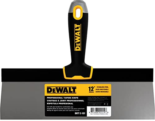 DeWALT Drywall Soft Grip Taping Knife 300mm (12in)