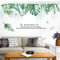 Wandtattoo Tropische Pflanzen Abnehmbare Wasserdicht Blätter Garten WandSticker DIY Blätter Grün Gräser Wanddeko Für Kinderzimmer Wohnzimmer Schlafzimmer Sofa Hintergrund WandSticker