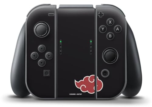 DeinDesign Skin kompatibel mit Nintendo Switch Controller Folie Sticker Akatsuki Naruto Shippuden Offizielles Lizenzprodukt