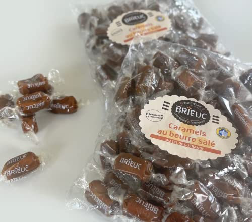 1Kg CARAMELO blando con caramelo de mantequilla salada (sal de GUERANDE)