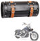 QJBOMTO Motorrad PVC Leder Werkzeugtasche Universal Gabeltasche,Motorrad-Lenkertasche MotorradWerkzeuctasche Rolltasche Satteltaschen Lenkertassche Aufbewahrung Werkzeugtasche,Schwarz3,Einheitsgröße