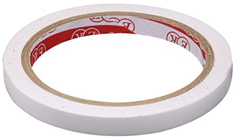 Ruilogod Weiß einseitig starker klebender Tuch-Klebeband 10mm Breite 17m Länge