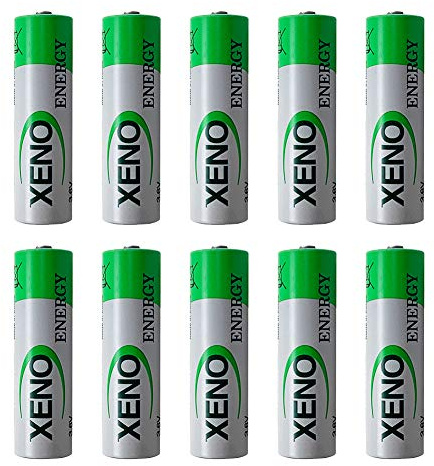 10 unidades originales XL-060F para contador de agua, medidor de corriente, caudalímetro AA 3,6 V, pilas de litio Xeno Energy