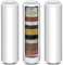 Lot de 3 filtres de douche de rechange pour pommeau de douche à main, filtre à 15 étapes pour eau dure, élimine le chlore et les substances nocives, convient uniquement pour pommeau de douche filtré