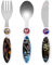 Jurassic World Children's Kids 3pcs Cutlery Set - Knife/Fork/Spoon