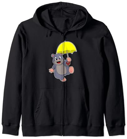 Maulwurf Regenschirm Kapuzenjacke