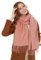 MaaMgic Schal Damen Warm Winter Herbst unifarben Baumwolle mit quasten/fransen, 40+ Farben Einfarbig & Kariert Pashmina xl Stola Schals MEHRWEG,Hell Rosa 2023