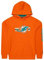New Era Miami Dolphins NFL 2023 Sideline Orange Hoody - L