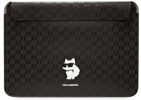 Karl Lagerfeld Sleeve KLCS14SAKHPCK 14 Schwarz Saffiano Monogram Choupette