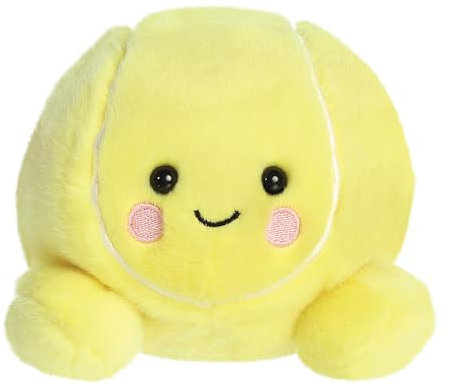 Aurora, 33868, Palm Pals Ace Tennis Ball 5In, Soft Toy, Yellow