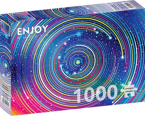 Enjoy Puzzle - 1000 Teile Jigsaw-Puzzle - Karton - Fortgeschritten - Unisex ab 14 Jahren - Abstract Weltraum - 1 Set, 1000 Stück