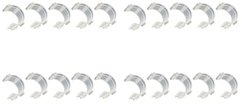 Domasvmd 20 Stück Nähspulen kleine Clips Spulenhalter Clips Nähwerkzeug Zubehör Faden Clips Halter zum Quilten Nähen 20 Stück Spulenhalter Clips Spulenklemmen Halter Nähzubehör für Quilten