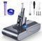 6000mAh Batteria per Dyson V8, Batteria di Ricambio per Absolute, Fluffy, Animal, SV10 Aspirapolvere
