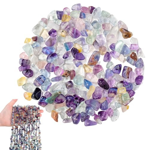 Perlas de Piedras Preciosas con agujero,Piedras naturales de cristales,perlas para hacer pulseras,joyería Irregular DIY pulsera piedras preciosas 5-8 mm,100 piezas