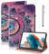 TUOLISG Hülle für Fire HD 8 Tablet 8/7/6 Generation mit Stift,PU Leder Klapp Tablet Schutzhülle Case mit Auto Schlaf/Wach für Amazon Kindle Fire HD 8 2016/2017 /2018/2019-Mandala