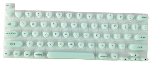 Eoslcusmvl Silicone Keyboard Film Protective Cover Portable Long Nails Typing Keyboard Protect Silicone Easy Typing D