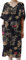 ZANZEA Women’s V Neck Long Sleeve Midi Dresses Floral Print Summer Casual Cotton Dress with Pockets Plus Size Beach Boho Dress Navy Floral XXL