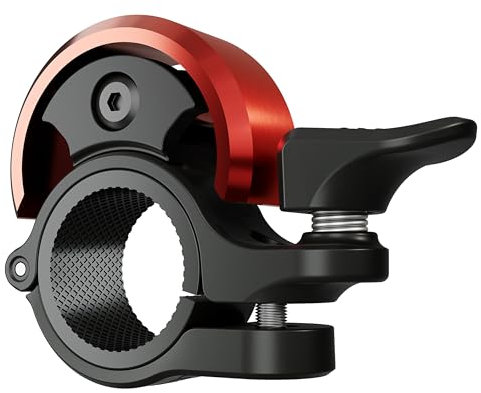 Greallthy Fahrradklingel, Mini Aluminiumlegierung Klingel Fahrrad Super laut Fahrrad klingel, 2025 Neue Aufrüstung Fahrradglocke für MTB Rennrad Ebike Mountainbike, 19-25.4 mm Lenker.