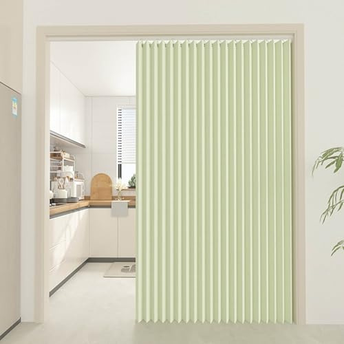 YWQJL Türvorhang Schrank Vorhang Zum Schieben Mit Gleitschienen Tür Vorhang Schrankvorhang Verdunklungsvorhänge Staubdichter Vorhang Für Regal Schrankvorhänge(#4,W150xH240cm)