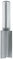 Makita 733005 – 9 a router bit 1/5,1 cm dritto 2 flute, taglio 5,1 cm, 1/5,1 cm SH, c.t