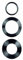 BOSCH Reduzierring, 30 x 20 x 1,6 mm, 2600100434