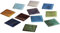 Rayher Hobby Rayher Glas-Mosaiksteine ArtDecor Deluxe, Mischung bunt, Form quadratisch 2 x 2 cm, Eimer 500 g (ca. 160 Stück), Glasmosaik, Glassteine, 1453449