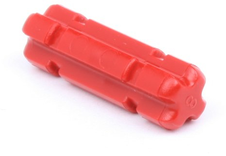 100 Stück LEGO TECHNIC Achse 2L in Rot.