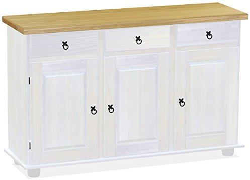 Sideboard Brasil Weiss Rio Classico Esszimmer Holz Pinie Massivholz Echtholz Farbe wählbar Brasilmöbel
