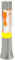 Lavalampe 42cm Magmalampe Lavaleuchte Lavalampe Orange Lavalampe E14 25W mit Kabelschalter Geschenkidee Weihnachten inklusive Leuchtmittel Retro Leuchte