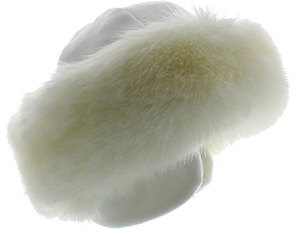 votrechapeau - Toque Polaire Cache Oreille - Katy - Blanc