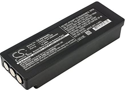 CS-RBS960BL Akkus 2000 mAh, kompatibel mit [Scanreco] 16131, 590, 592, 790, 960, BS590, Cifa, EA2512, EEA2512, Effer, Fasse, Fassi, FBS590, HMF, Kranfunksteuerung 590, Kranfunksteuerung 590,