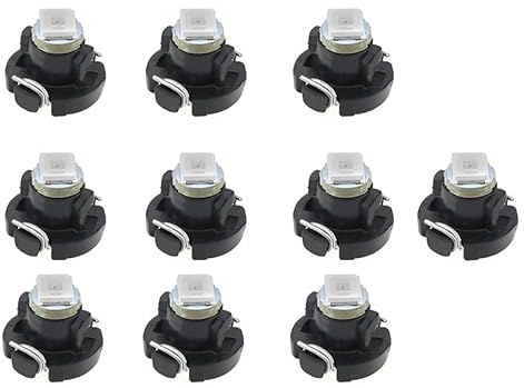 10 x T3 1SMD 1210LED Auto Blinker Armaturenbrett Klima-Kontrollschalter Lichter grün