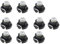 10 x T3 1SMD 1210LED Auto Blinker Armaturenbrett Klima-Kontrollschalter Lichter grün