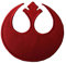 S Wars Rebel Alliance Symbol Embroidered Iron on Patch